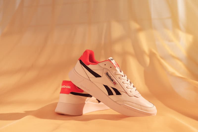 reebok club legacy sneakers in off white