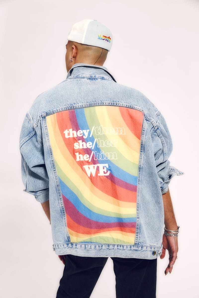 Levi's pride trucker store jacket