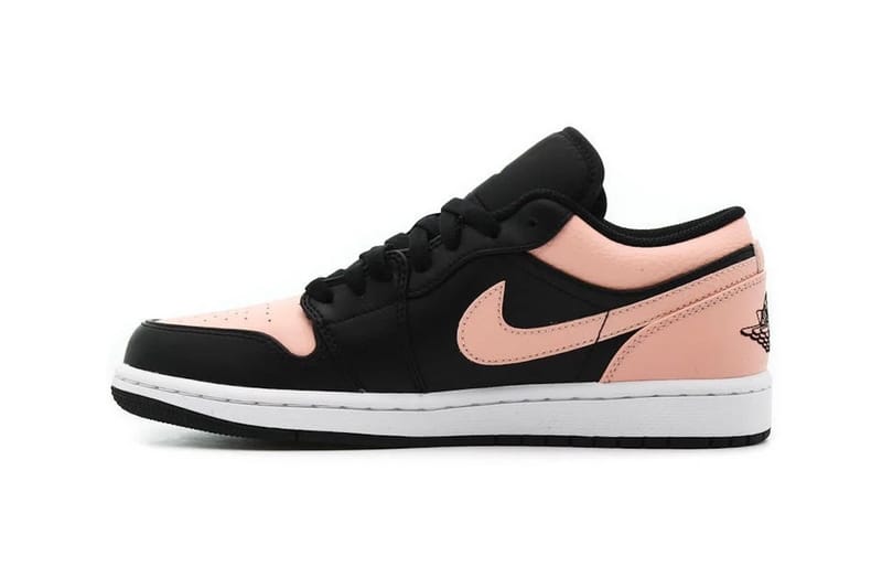Jordan 1 peach and black sales