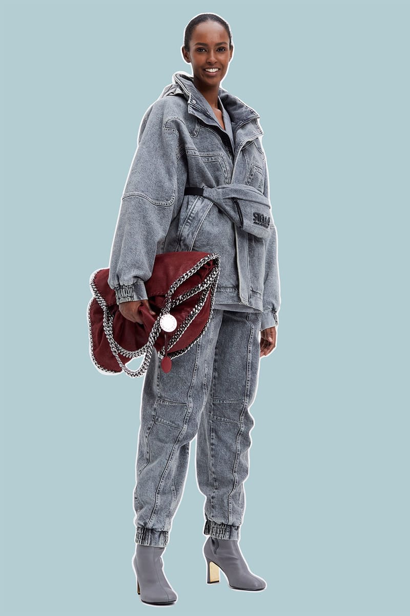 【送料&関税込】Stella McCartney Eco Nappa Down Jacket adidas by Stella McCartney Mid-Length Padded Winter Jacket