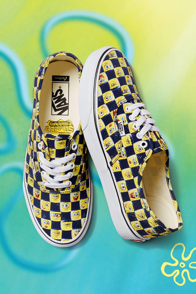 Vans x SpongeBob SquarePants Custom Sneakers Trainers VANS Sk8