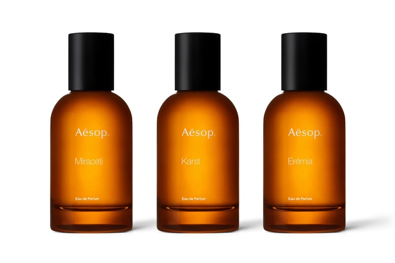 Aesop Introduces Three New Perfume Scents Hypebae