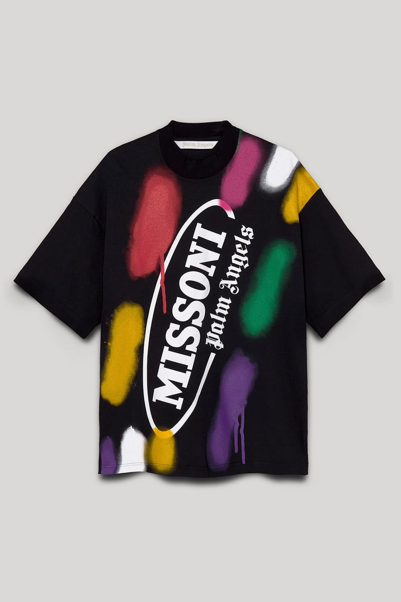 【レアコラボ】パームエンジェルス★MISSONI ルースTシャツ ビッグロゴ レアコラボ】パームエンジェルス☆MISSONI ルースTシャツ ビッグロゴ