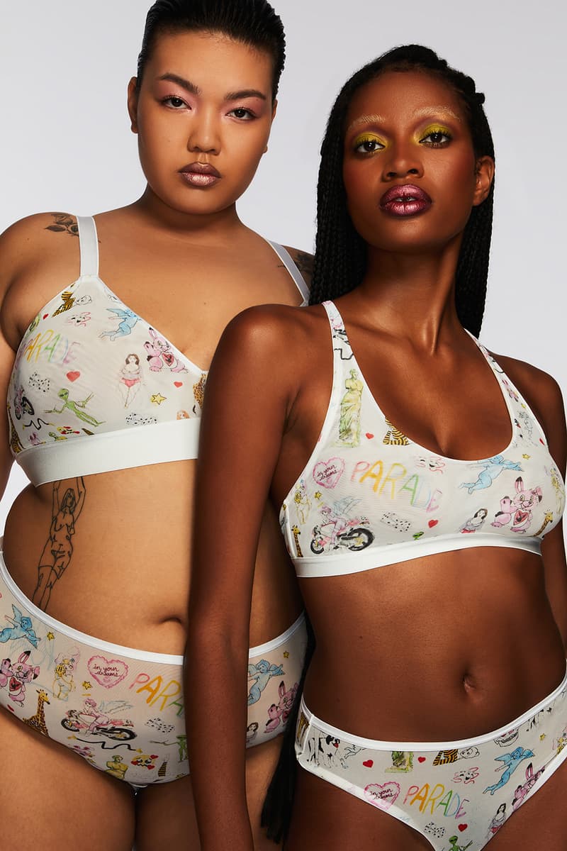 Parade Silky Mesh Bralettes & Underwear Release Hypebae