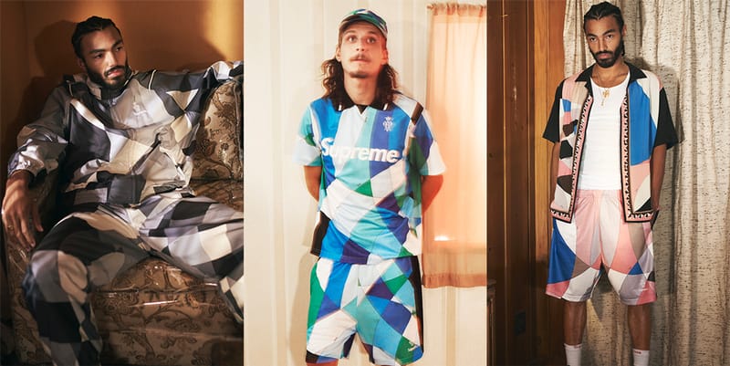 パーカー・フーディ Supreme Emilio Pucci Soccer Jersey SS 21 WEEK 16 2021 Supreme Emilio Pucci Soccer Jersey SS 21 WEEK 16 2021
