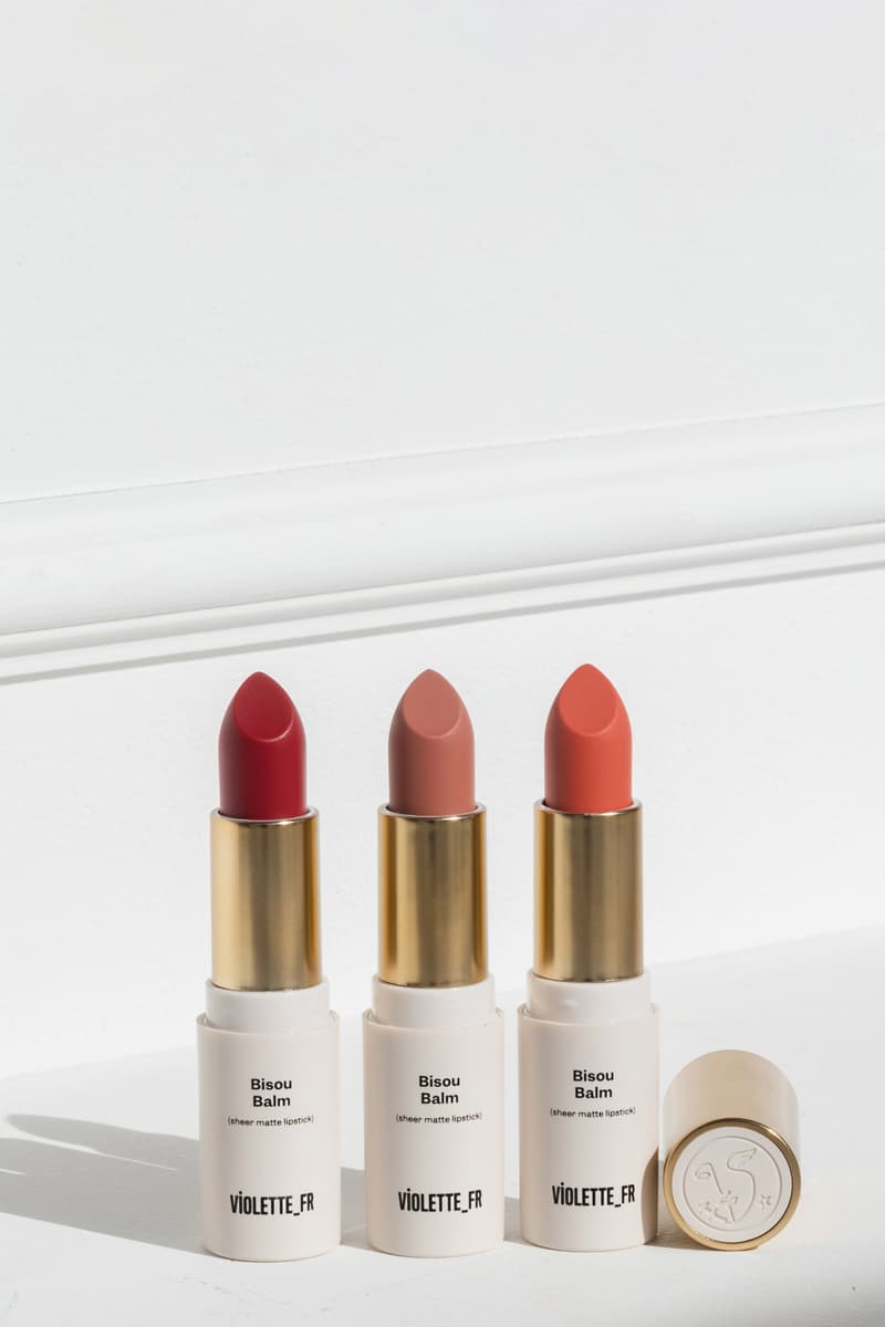 Violette_FR Bisou Balm Sheer Matte Lipstick Release Hypebae