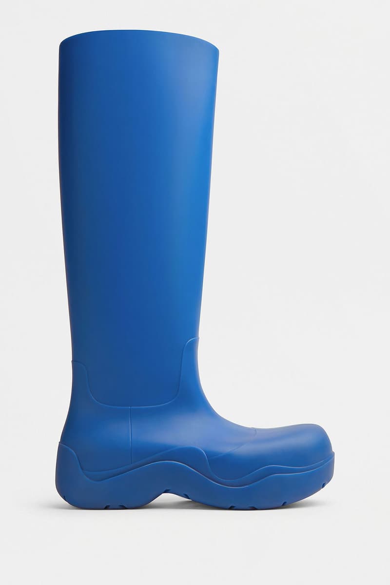 Bottega Veneta Knee-High Puddle Boots FW21 Drop | HYPEBAE