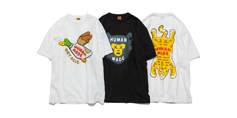 KAWS x Human Made To Drop Graphic T-Shirt Collection