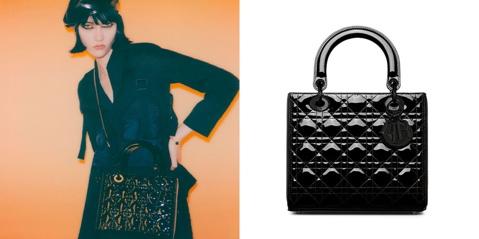 Lady Dior Arrives in Ultra Glossy Black Iteration | Hypebae