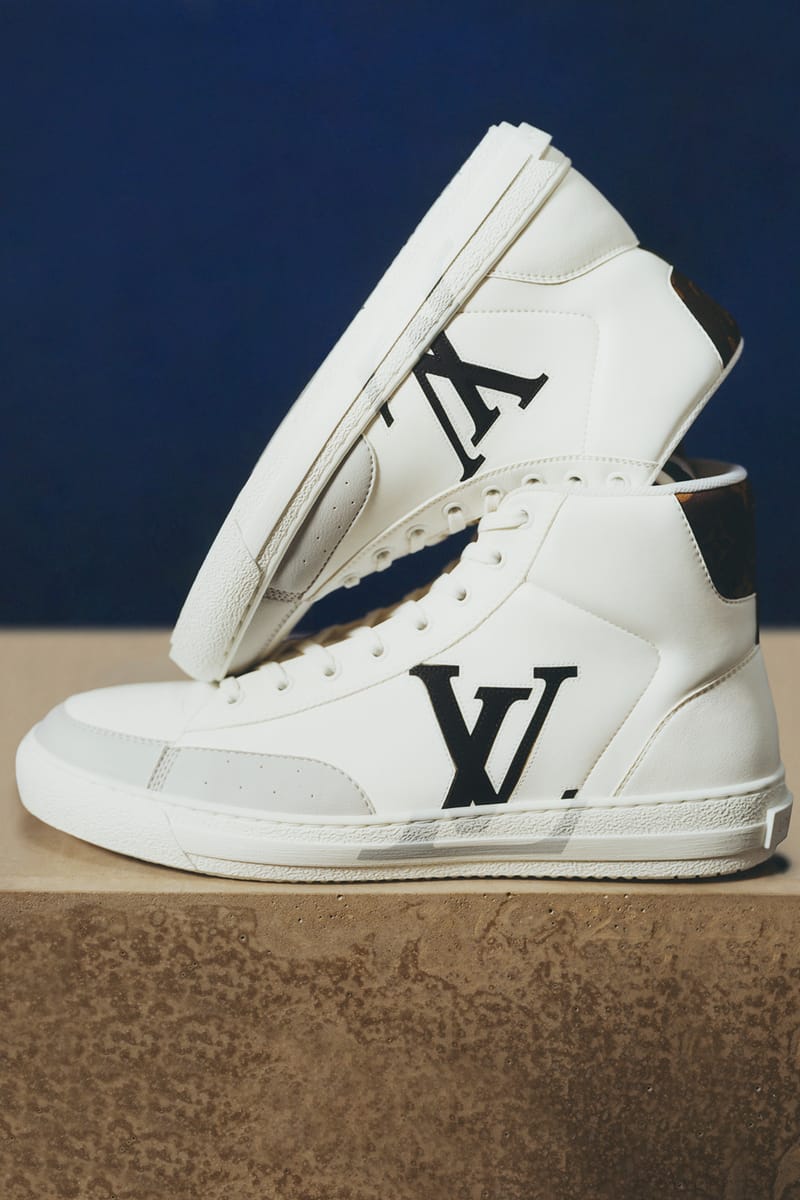 Louis vuitton black on sale high top sneakers