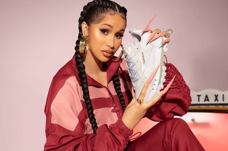 Cardi b wearing jordans best sale