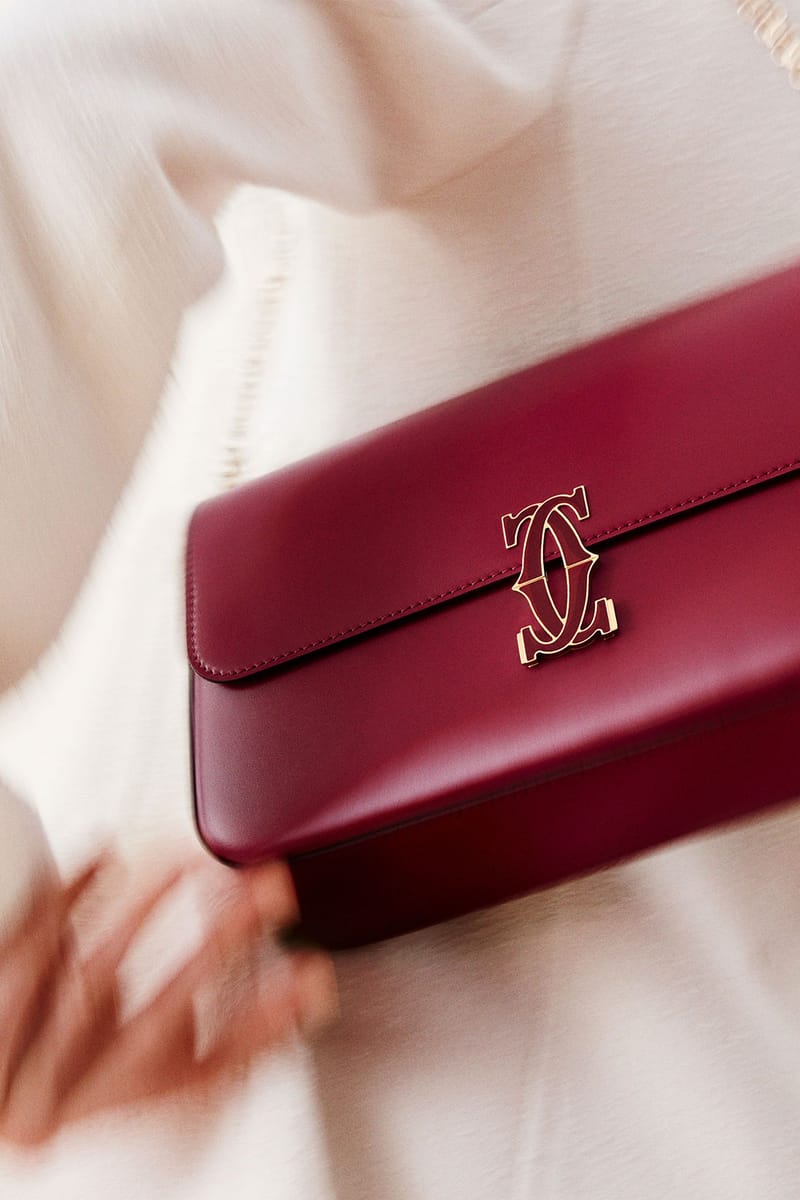 Cartier Unveils 2 New Double C De Cartier Bags Hypebae