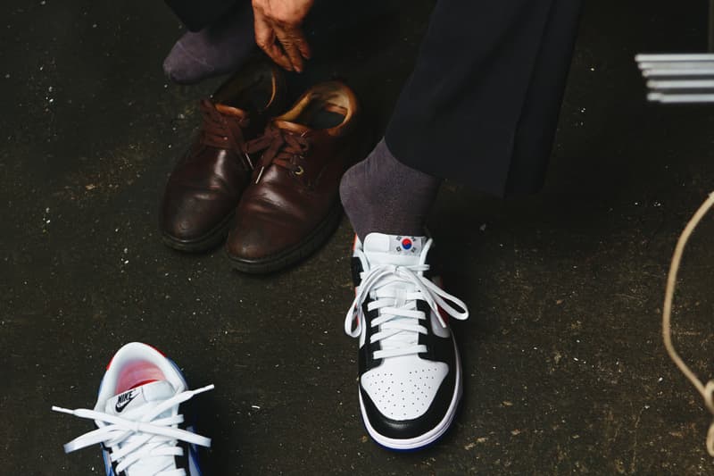 nike dunk low seoul on feet