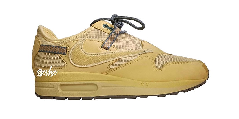 travis scott air max 1 lemon