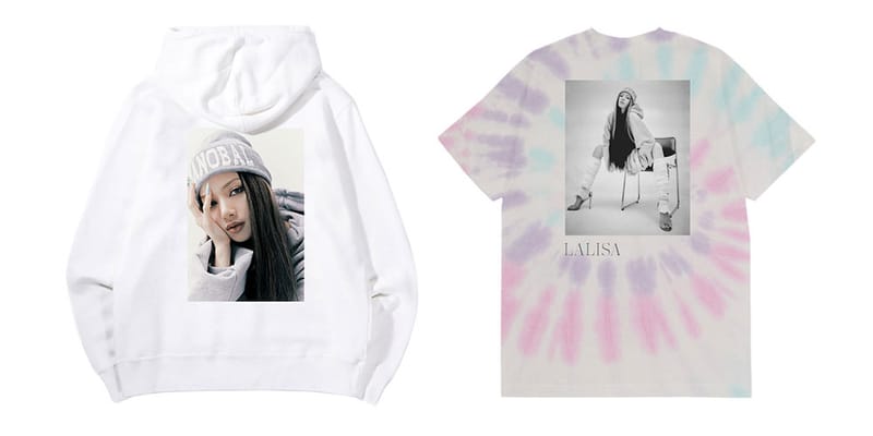ミュージシャン blackpink [LALISA] HOODIE Lalisa Blackpink Logo Art Hoodie