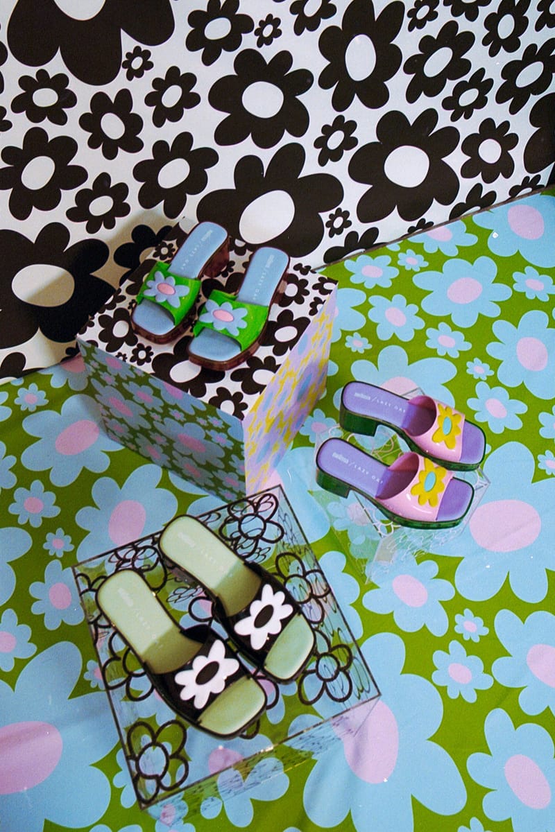 Lazy oaf best sale x melissa sandals