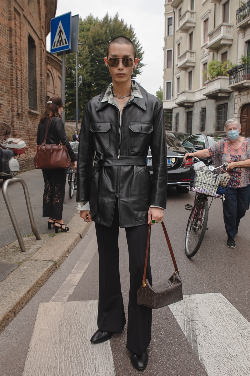 Milan Fashion Week SS22 Best Street Style Looks | Hypebae