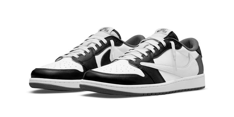 Air jordan 1 sales low white and black