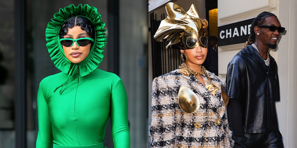 Cardi B's Most Iconic Paris Fashion Week Outfits Hypebae