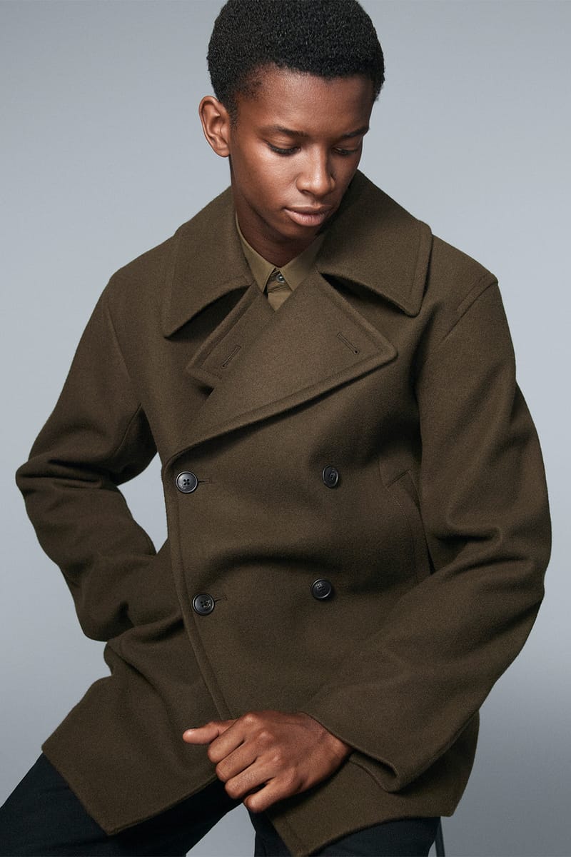 Jil sander uniqlo coat hotsell