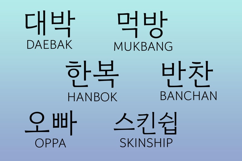 26 Korean Words Added to English Dictionary Hypebae