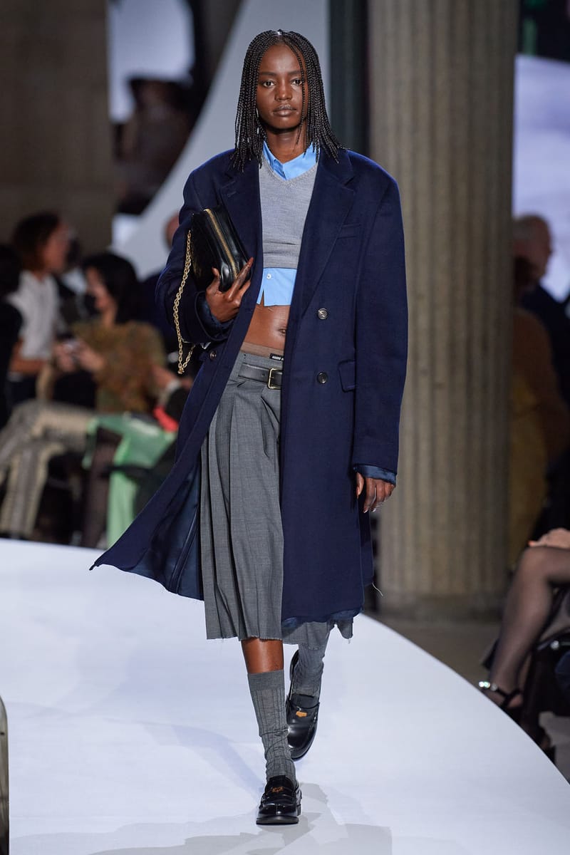 Miu Miu Reveals New Balance 574 Collab on Runway | Hypebae