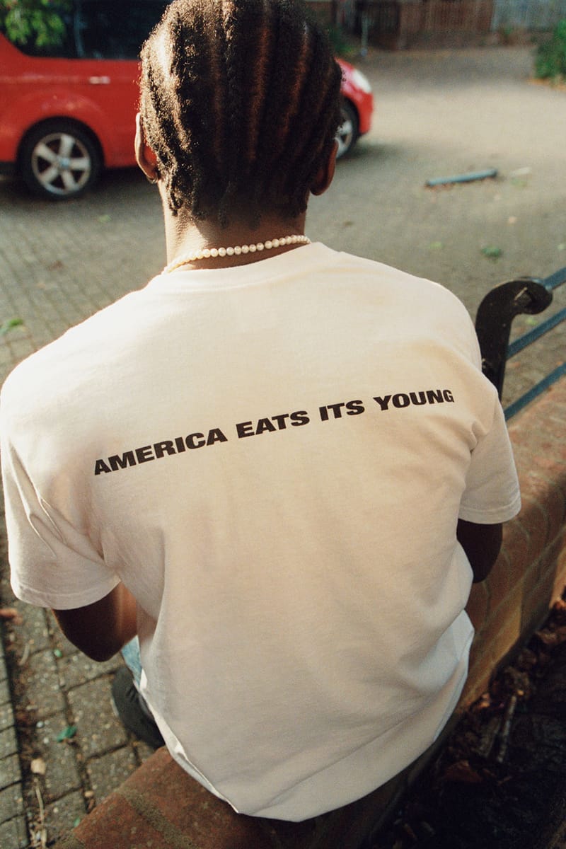 supreme America Eats Its Young Tee | bar-evita.jp