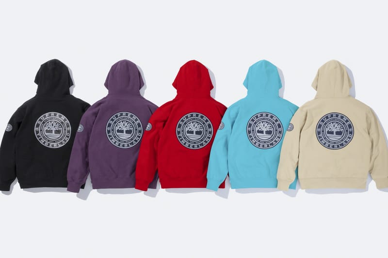 Timberland x supreme top hoodie