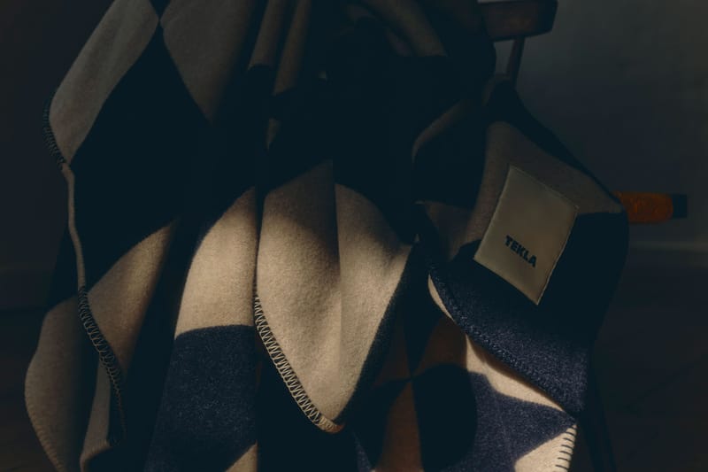 Stussy x Tekla / Black Plaid duvet cover（nows ur chance to