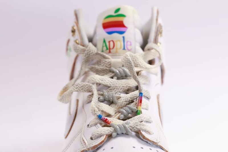 Apple-Themed Nike Dunk High Restock Release Info | Hypebae