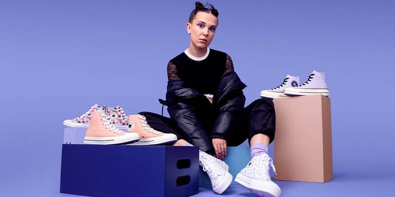 Millie bobby brown converse collection best sale