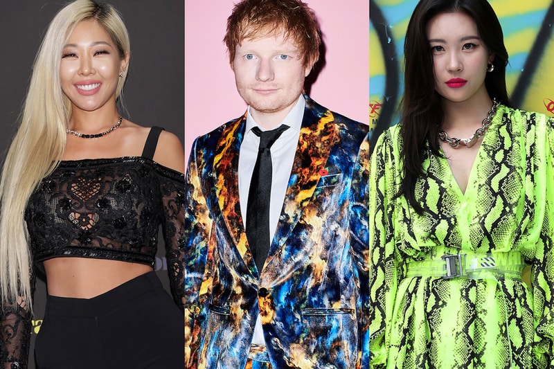 Ed Sheeran Jessi And Sunmi Remix Shivers Hypebae