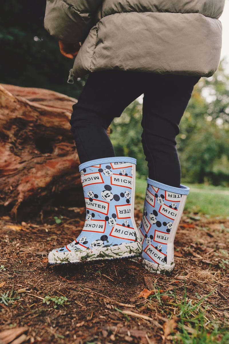 Hunter exploded logo rain on sale boots