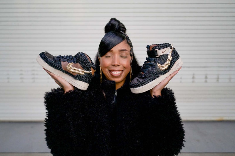 Custom Nike AF1 Inspired by Black Hair Goes Viral | Hypebae