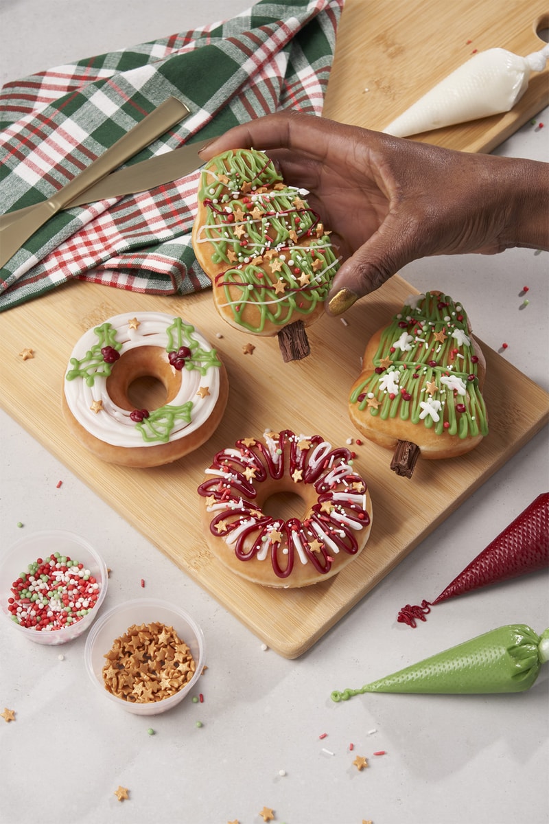 Krispy Kreme UK Christmas Donuts Release Hypebae