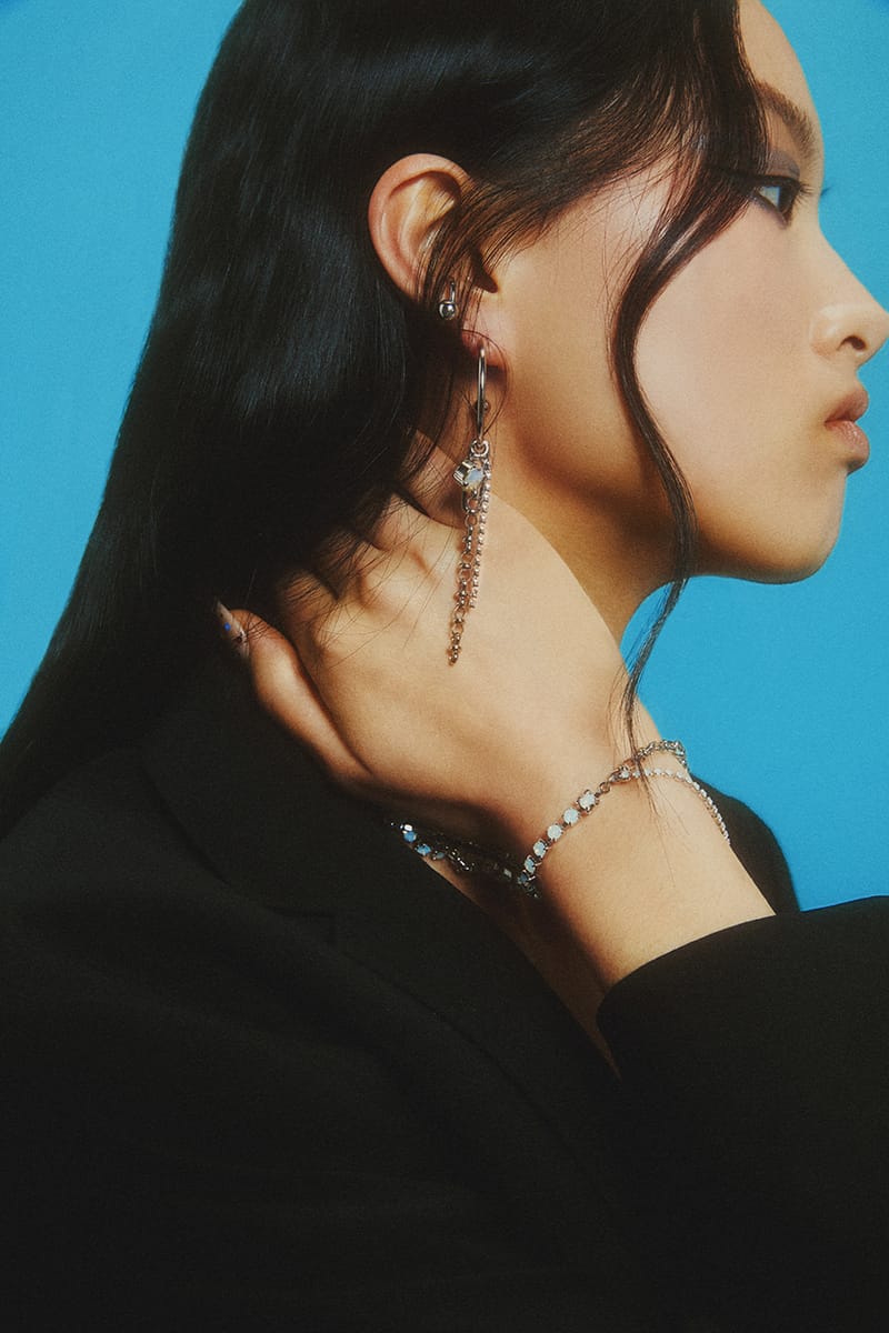 パールが華やか♪【Justine Clenquet】NIKKI Justine Clenquet: Silver Nikki Necklace | SSENSE