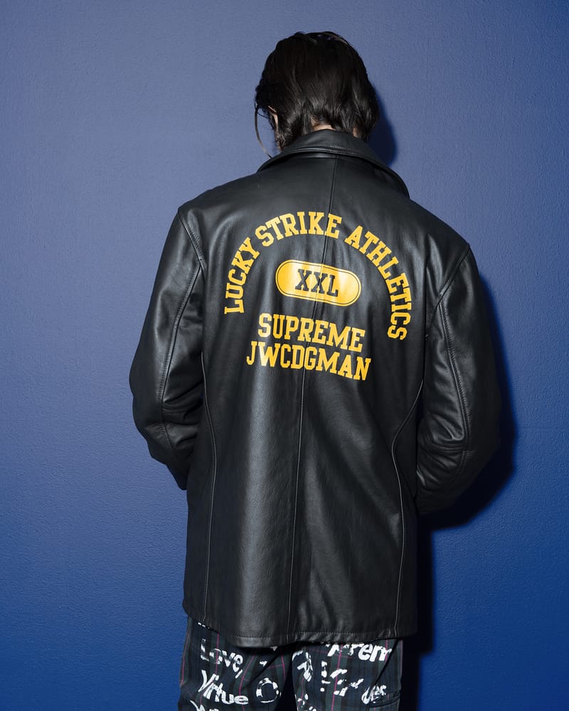 Supreme CommedesGarçons Leather Jacket-