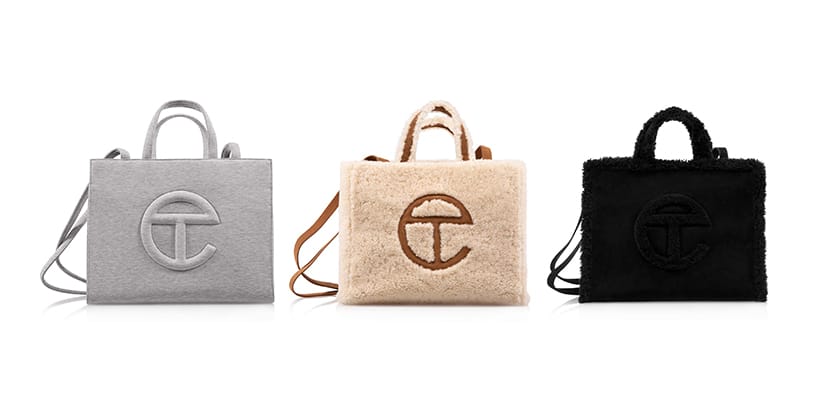 UGG x Telfar New Shopping Bags Beige, Black, Gray | Hypebae