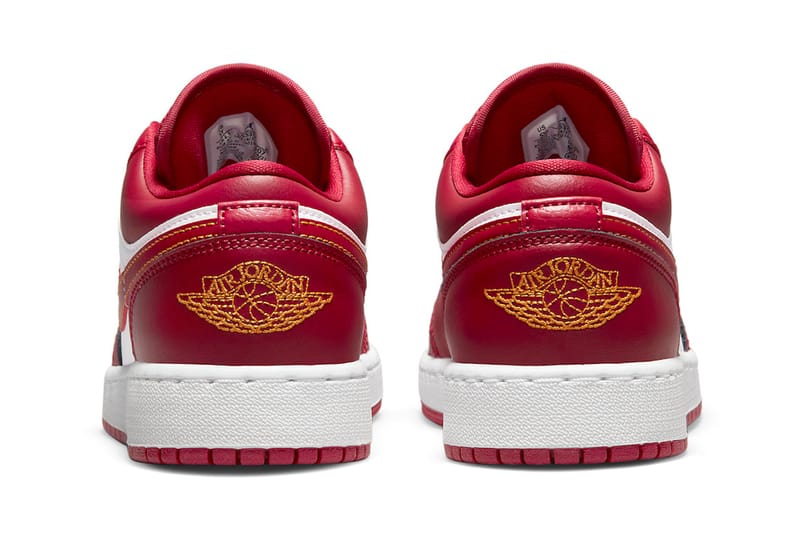 靴 Nike Air Jordan 1 Low \"Cardinal Red\" Nike Air Jordan 1 Low 'Cardinal Red' [M 8.5, 9.5, 10], Brand