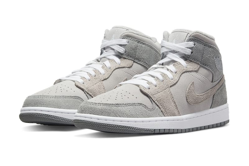 Jordan 1 mid deals grey