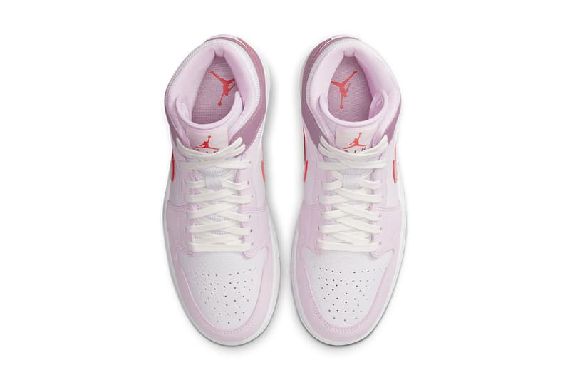 Nike Air Jordan 1 Mid "Valentine's Day" Release HYPEBAE