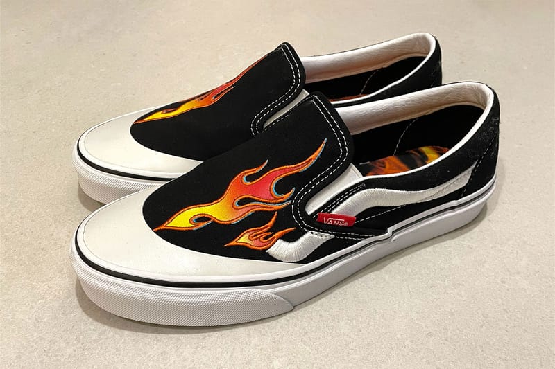 Pacsun on sale vans flame