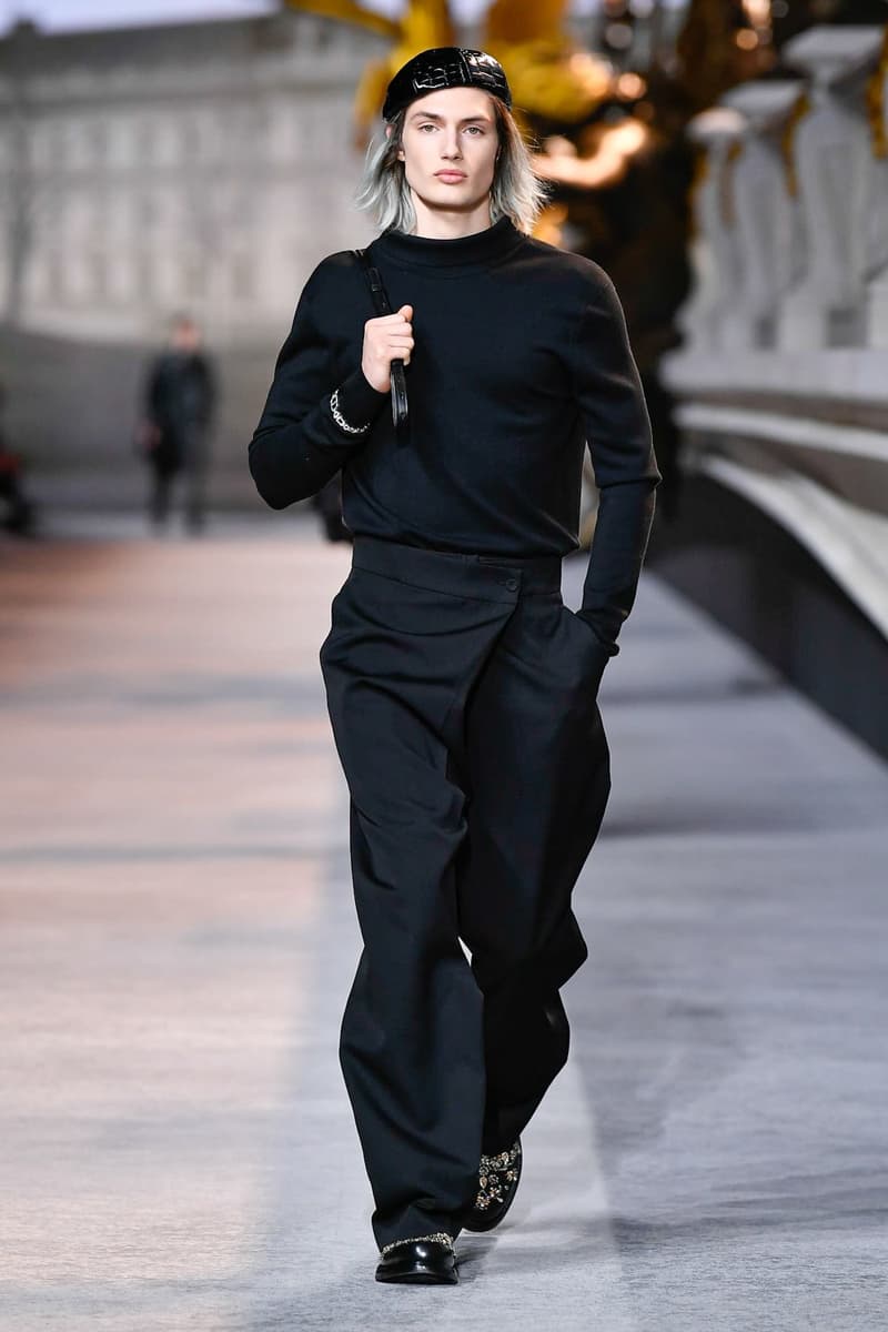 Dior mens runway hot sale