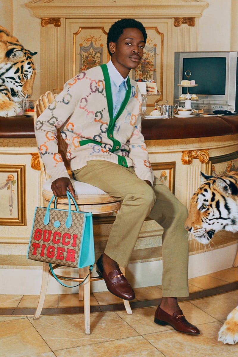 Gucci tiger sale suit