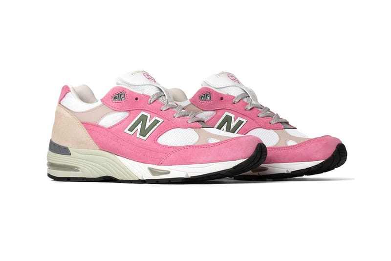 Tenis new best sale balance 991 rosa