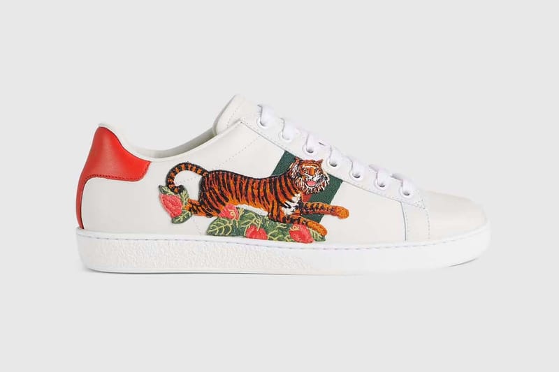 Tiger store gucci sneakers