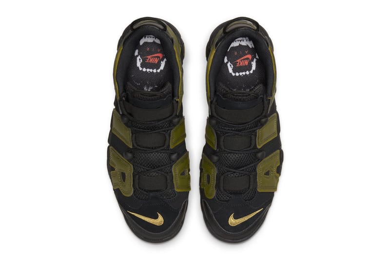 ロデム　Nike Air More Uptempo ブラック/オリーブ Nike Air More Uptempo Mid Black Anthracite - FQ7733-001 | eBay