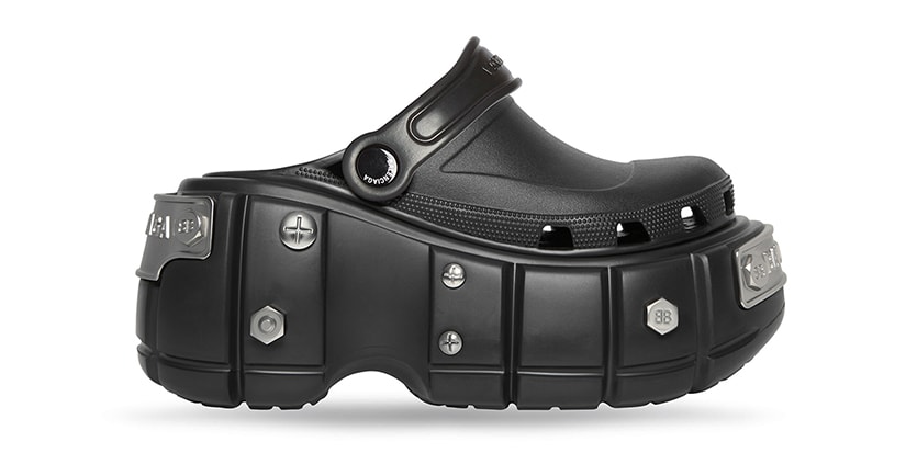 Balenciaga HardCrocs Sandal Black Release Info | Hypebae