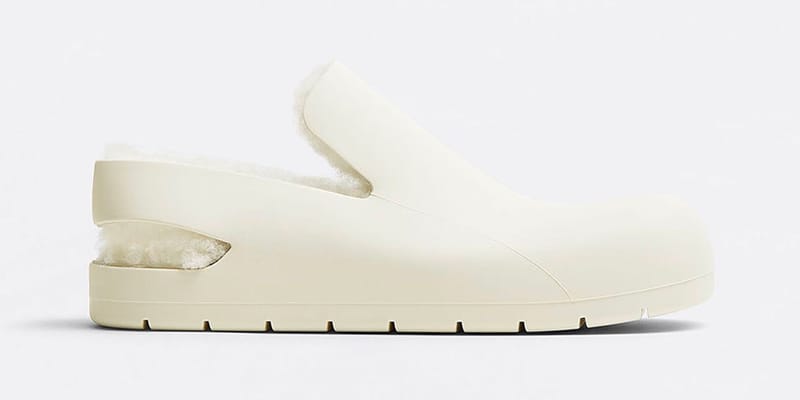 Bottega Veneta Puddle Slingback Shearling Sandal | Hypebae