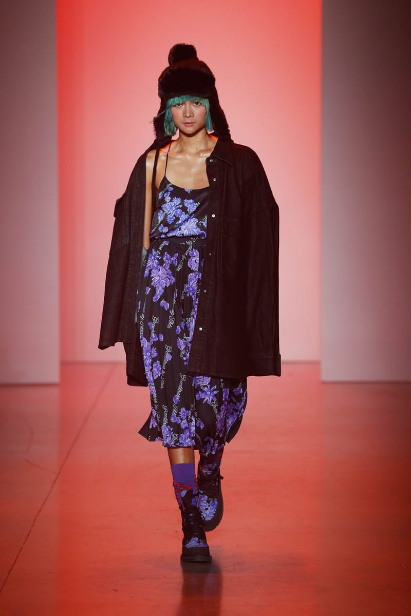 LG's AI Tilda Co-Designs NYFW FW22 Collection | Hypebae
